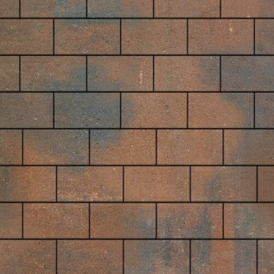 Тротуарная плитка Steinrus Бельпассо Медио Color Mix Штайнрус 80 мм