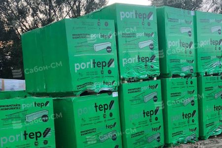 Блок газоcиликатный Poritep Коломна 625х200х200, D-500 стеновой